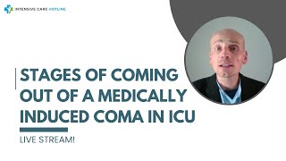 Stages of coming out of a medically induced coma in ICU live stream [upl. by Pippy]