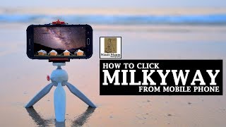 How to click Milkyway Star Trails and Light painting shots from Mobile Phone in Hindi  BEGINNERS [upl. by Neelram43]