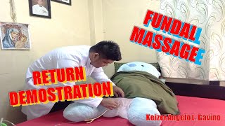 FUNDAL MASSAGE [upl. by Berkshire]