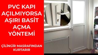 PVC Pimapen Kapı Açılmıyorsa Kapıyı Açmanın Pratik Yöntemi [upl. by Stinky]