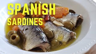 Spanish Sardines  Easy Pressure Cooking  Crumbly Fish Bones  Home Made  Simple [upl. by Kreg190]