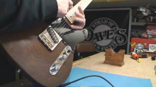 Warmoth Telecaster Build Gets a Setup I Dont Trust Anybody [upl. by Neerod]