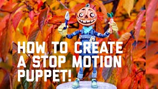 Hollys One Day Build How to create a stop motion puppet [upl. by Acissj]