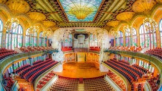 A Walking Tour of The Palau de la Música Catalana Barcelona [upl. by Okuy]