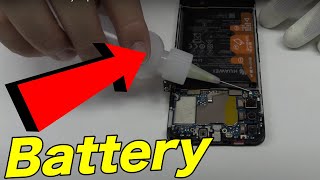 Huawei Y6P Battery Replacement [upl. by Anaoy]