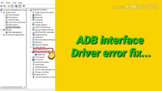 ADB interface error fix [upl. by Recnal]