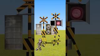 Railroad Crossing Signal 🚦 light Robot Shorts railroadcrossing 🥹🚦youtubeshorts [upl. by Beverie840]