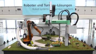 ARBURG robots in action [upl. by Nerad624]