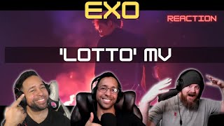 KPop Noobs React  EXO Lotto MV  StayingOffTopic [upl. by Carmelle]