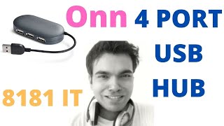 ONN USB Hub  Review [upl. by Enimrac]