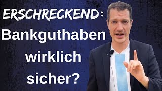 Einlagensicherung – Wie sicher ist unser Bankguthaben wirklich Deutschland  Österreich  Schweiz [upl. by Akiemaj]