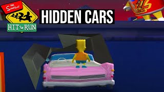 Simpsons Hit and Run Secret Cars Worst to Best [upl. by Woodie953]