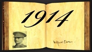 1914 by Wilfred Owen  Poetry Reading [upl. by Doralynne]