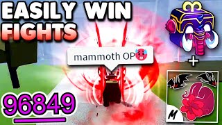 Mammoth Fruit EASILY Destroys YOUR ENEMIES Blox Fruits [upl. by Rosen673]