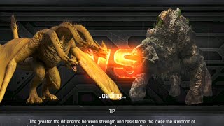 Play Godzilla Omniverse game Monsterverse Ghidorah VS Methuselah [upl. by Greenebaum]