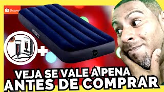 Colchão Inflável Intex  Shopee [upl. by Aylward]