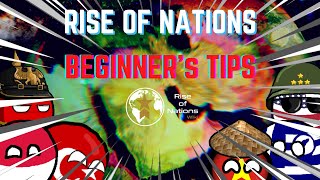 RISE OF NATIONS BEGINNERS TIPS  ROBLOX [upl. by Akerue151]