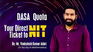 DASA Scheme Free Ticket to NIT Webinar nri dasascheme ciwg higherstudies iit nit dasa gulf [upl. by Kai361]