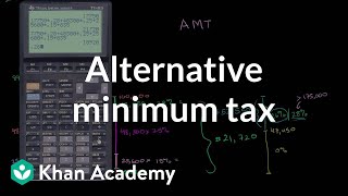 Alternative minimum tax  Taxes  Finance amp Capital Markets  Khan Academy [upl. by Nyvlem817]