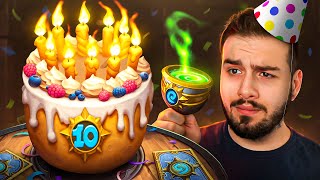 The Hearthstone 10 Year Anniversary Challenge [upl. by Lein]