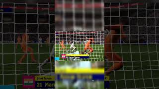 How Schmeichel did this save🥵🥵🥵 He is the King efoootball efootball2024 meesi schmeichel fifa [upl. by Nosidam]