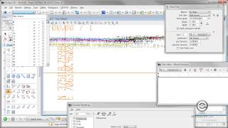 GEOPAK Corridor Modeling  Cross Section Annotation [upl. by Ahgem]