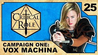 Crimson Diplomacy  Critical Role VOX MACHINA  Episode 25 [upl. by Alat]