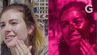 UV Camera Reveals The Best Way to Apply Sunscreen to Your Face  Gizmodo [upl. by Weixel]