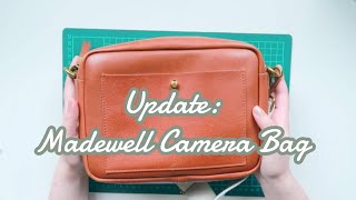 Madewell Camera Bag Update [upl. by Enoyrt406]