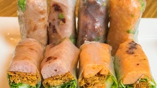 Authentic Spring Rolls by Brodard Chateau in Little Saigon [upl. by Padriac]