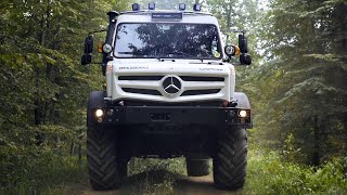 MercedesBenz Unimog UHE 5023 Pure White  OffRoad [upl. by Eleazar]