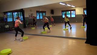 Zumba Step  dancehall  Sak Noel amp Salvi Ft Sean Paul  Trumpets [upl. by Affrica]