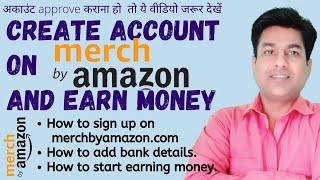 How to sign up on merch by amazon  set up payment method  merch by amazon tutorial [upl. by Ehman]