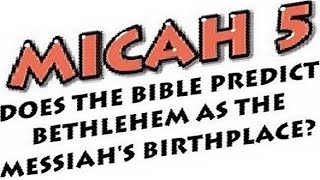 MICAH 5 – Does the Bible Predict Bethlehem as the Messiah’s Birthplace – Rabbi Michael Skobac [upl. by Anertak108]