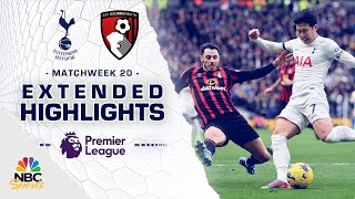 Tottenham Hotspur v Bournemouth  PREMIER LEAGUE HIGHLIGHTS  12312023  NBC Sports [upl. by Salome287]