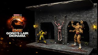 Mortal Kombat Goros Lair Diorama  Vlog181 [upl. by Leinehtan661]