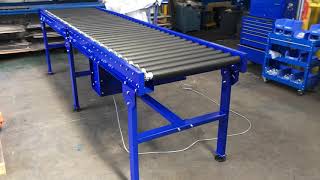 Chain driven roller conveyors [upl. by Corri]