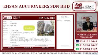 PROPERTY AUCTION SALE VIA ONLINE BIDDING RHB BANK BERHAD  RHB ISLAMIC BANK BERHAD [upl. by Luciana]