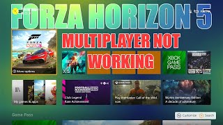 How To Fix Forza Horizon 5 Online Multiplayer Not Working on Xbox Series XS [upl. by Novaj857]