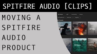 How to Move Spitfire Audio Library Folders [upl. by Hewart296]