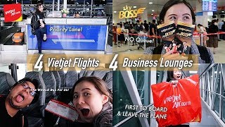 My HONEST Vietjet SKYBOSS Experience 😱\\ JQLeeJQ [upl. by Toscano580]