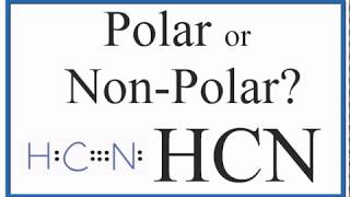 Is HCN Polar or Nonpolar [upl. by Marten586]