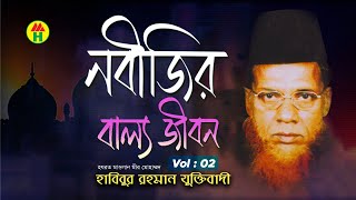 Habibur Rahman Juktibadi  Nobijir Ballo Jibon  নবীজীর বাল্যজীবন  Vol2  Bangla Waz Mahfil [upl. by Lehcim]