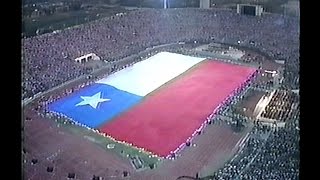 Acto Estadio Nacional 12 de marzo de 1990 completo [upl. by Suzan]