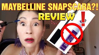 NEW MAYBELLINE SNAPSCARA REVIEW IS IT WASHABLE [upl. by Aninahs552]