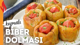 Kıymalı Biber Dolması  Nasıl Yapılır [upl. by Hilleary]