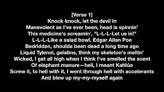 Eminem  Venom Clean Lyrics [upl. by Anaerol]