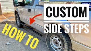 HOW TO Make Truck Side Steps [upl. by Veronique465]