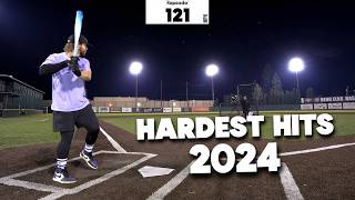 HARDEST HITS of 2024  Baseball Bat Bros [upl. by Rona]