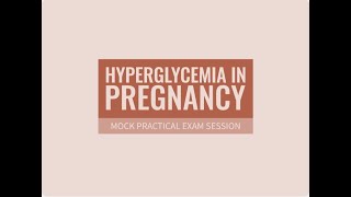 Hyperglycemia in pregnancy [upl. by Eitsim606]